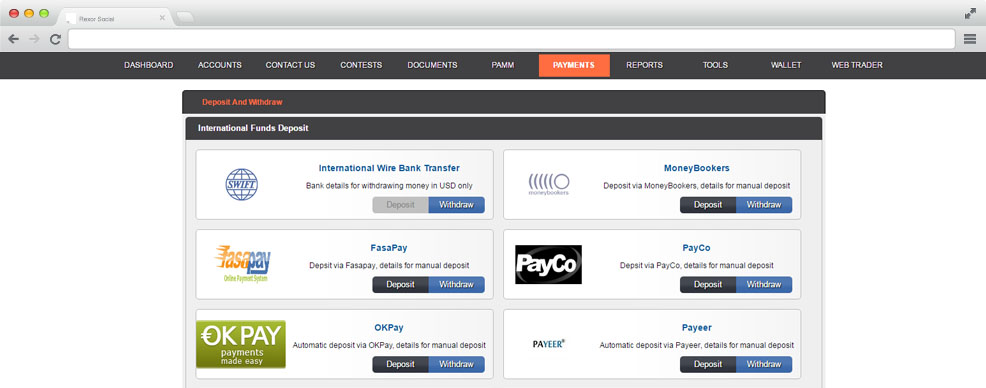 Social Trading by Rexor Investments